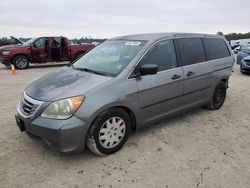 Salvage cars for sale at Houston, TX auction: 2009 Honda Odyssey LX