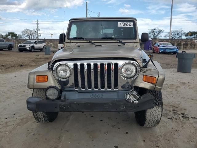 2003 Jeep Wrangler / TJ Sahara