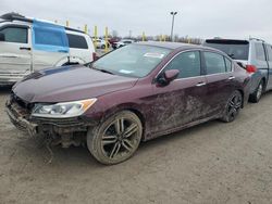 Salvage cars for sale at Indianapolis, IN auction: 2016 Honda Accord Sport