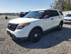 Carros salvage sin ofertas aún a la venta en subasta: 2015 Ford Explorer Police Interceptor