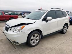 Salvage cars for sale at Grand Prairie, TX auction: 2015 Subaru Forester 2.5I Premium