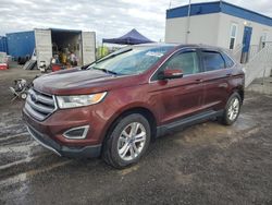 Carros salvage para piezas a la venta en subasta: 2015 Ford Edge SEL