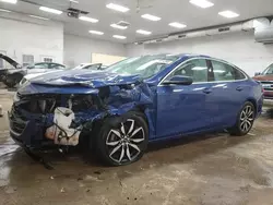 Salvage cars for sale at Davison, MI auction: 2023 Chevrolet Malibu RS