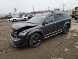 Salvage cars for sale at Chicago Heights, IL auction: 2019 Dodge Journey Crossroad