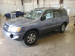 Salvage cars for sale at Franklin, WI auction: 2004 Toyota Highlander Base