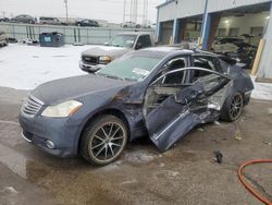 Salvage cars for sale at Chicago Heights, IL auction: 2008 Infiniti M35 Base