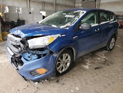 Salvage cars for sale at Kansas City, KS auction: 2017 Ford Escape S