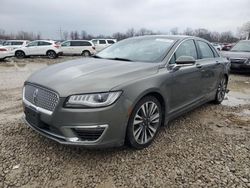 Lincoln salvage cars for sale: 2017 Lincoln MKZ Reserve