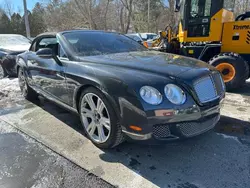 2010 Bentley Continental GTC en venta en North Billerica, MA