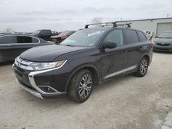 Salvage cars for sale at Kansas City, KS auction: 2018 Mitsubishi Outlander ES