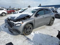 Salvage cars for sale from Copart Woodhaven, MI: 2023 Mercedes-Benz GLA 250 4matic