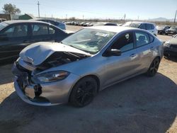 Salvage cars for sale at Tucson, AZ auction: 2015 Dodge Dart SXT