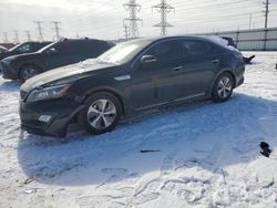 Salvage cars for sale at Elgin, IL auction: 2015 KIA Optima Hybrid