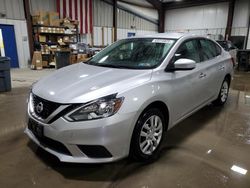 Salvage cars for sale from Copart West Mifflin, PA: 2017 Nissan Sentra S