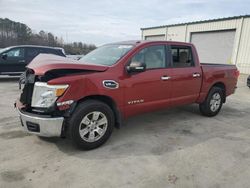 Salvage cars for sale at Gaston, SC auction: 2017 Nissan Titan S