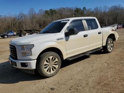 Salvage trucks for sale at Grenada, MS auction: 2017 Ford F150 Supercrew