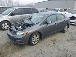 Salvage cars for sale at Spartanburg, SC auction: 2012 Honda Civic EX