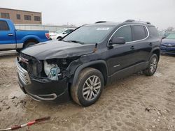 Salvage cars for sale at Kansas City, KS auction: 2017 GMC Acadia SLE