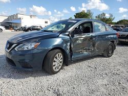 Nissan Vehiculos salvage en venta: 2016 Nissan Sentra S