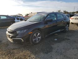 Salvage cars for sale at auction: 2021 Honda Civic LX