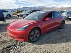 Tesla Vehiculos salvage en venta: 2021 Tesla Model 3