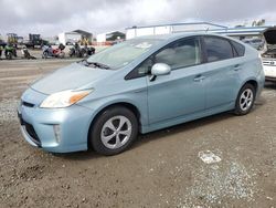 Salvage cars for sale at San Diego, CA auction: 2012 Toyota Prius