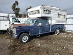 Salvage cars for sale from Copart Martinez, CA: 1981 Ford F250