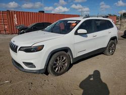 Jeep salvage cars for sale: 2019 Jeep Cherokee Latitude Plus