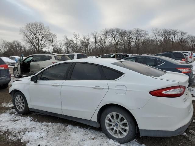 2016 Ford Fusion S