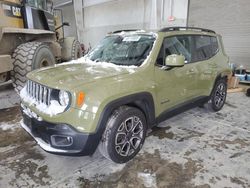 Salvage cars for sale at Kansas City, KS auction: 2015 Jeep Renegade Latitude