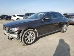 Salvage cars for sale at Wilmer, TX auction: 2018 Mercedes-Benz E 300