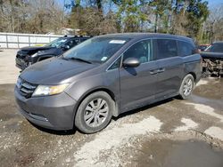 Salvage cars for sale at Greenwell Springs, LA auction: 2016 Honda Odyssey EXL