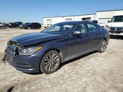 Salvage cars for sale at Kansas City, KS auction: 2015 Hyundai Genesis 3.8L