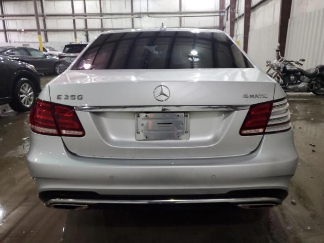 2014 Mercedes-Benz E 350 4matic