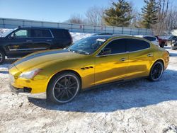 Salvage cars for sale at Davison, MI auction: 2014 Maserati Quattroporte S