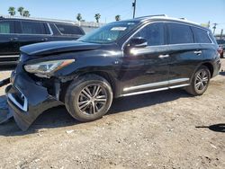 Salvage cars for sale at Mercedes, TX auction: 2019 Infiniti QX60 Luxe