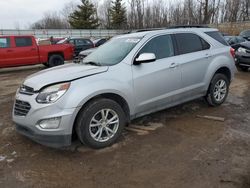 Chevrolet Equinox lt Vehiculos salvage en venta: 2017 Chevrolet Equinox LT