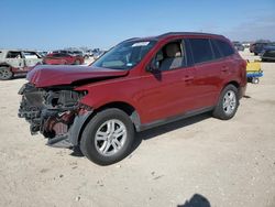 Salvage cars for sale at San Antonio, TX auction: 2011 Hyundai Santa FE GLS