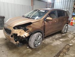 KIA salvage cars for sale: 2017 KIA Sportage LX