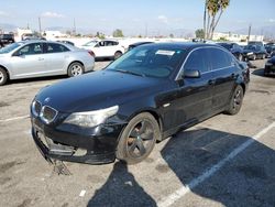 Salvage cars for sale at Van Nuys, CA auction: 2008 BMW 528 I