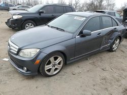 Mercedes-Benz salvage cars for sale: 2010 Mercedes-Benz C 300 4matic