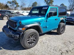 Salvage cars for sale at Hampton, VA auction: 2024 Jeep Wrangler Sport