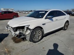 Salvage cars for sale at Grand Prairie, TX auction: 2018 Ford Taurus Limited