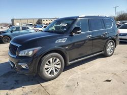 Salvage Cars with No Bids Yet For Sale at auction: 2017 Infiniti QX80 Base