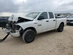 Salvage trucks for sale at San Antonio, TX auction: 2016 Dodge RAM 1500 ST