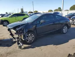 Salvage cars for sale from Copart Miami, FL: 2015 Honda Civic LX