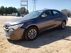 Salvage cars for sale at China Grove, NC auction: 2016 Toyota Camry LE