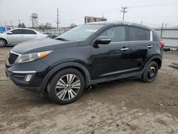 Salvage cars for sale at Chicago Heights, IL auction: 2015 KIA Sportage EX