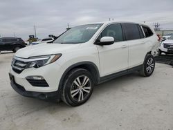 Salvage cars for sale at Haslet, TX auction: 2017 Honda Pilot EXL