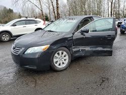 Salvage cars for sale at Portland, OR auction: 2008 Toyota Camry Hybrid